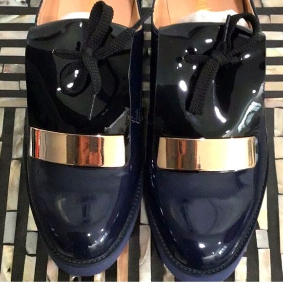 Baldi “Sayre” Patent Loafer Shoes New without box - Picture 2 of 7